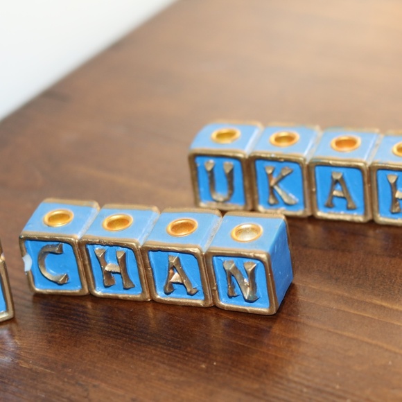 Vintage Handcrafted Menorah - Picture 4 of 4